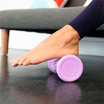 Rodillo para masaje de pies uso