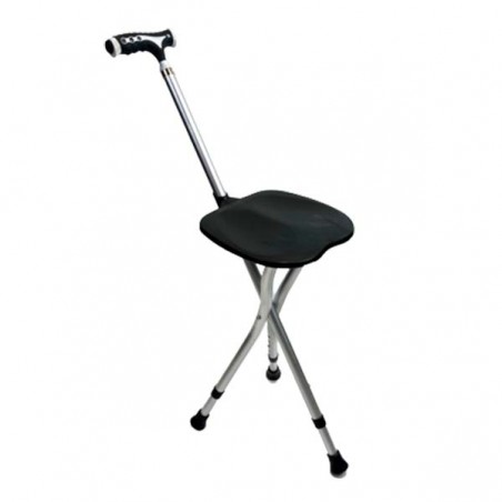 Baston con asiento plegable