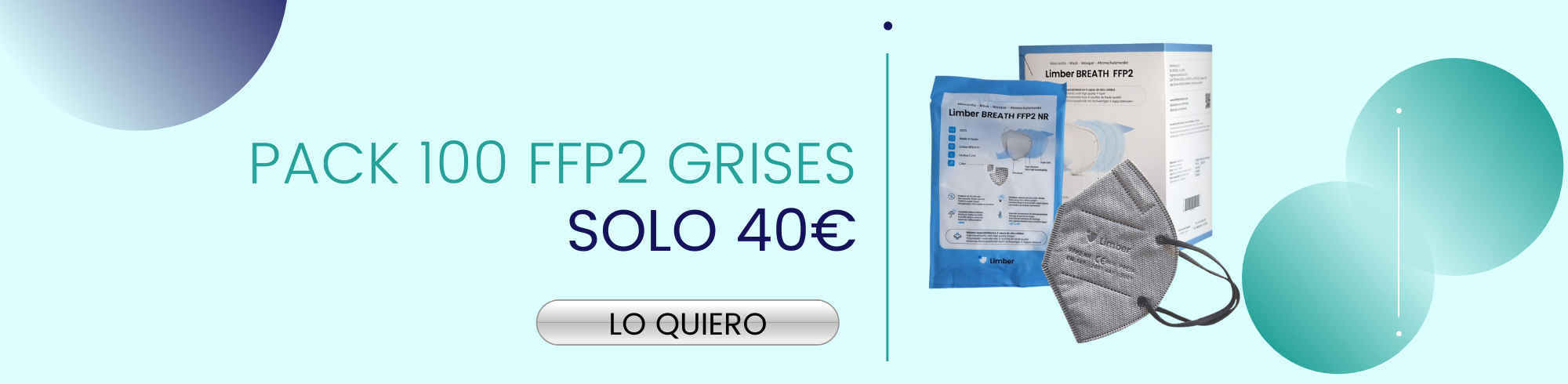 banner que redirige al pack de mascarillas ffp2 grises