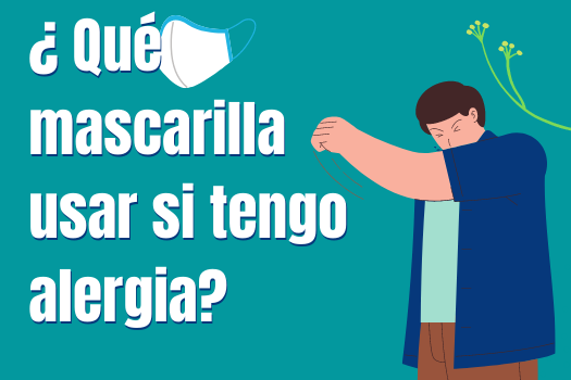 ¿ Qué mascarilla usar si tengo alergia?