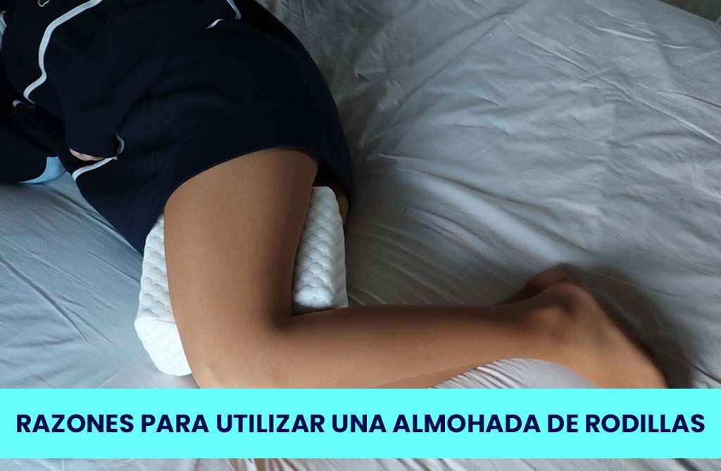 Almohada ortopédica para las rodillas, cojín ortopédico para las