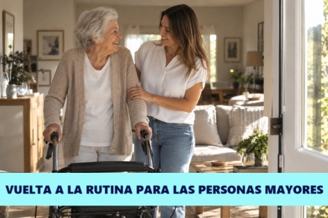 Vuelta a la rutina de las personas mayores: cómo recuperar hábitos después del verano